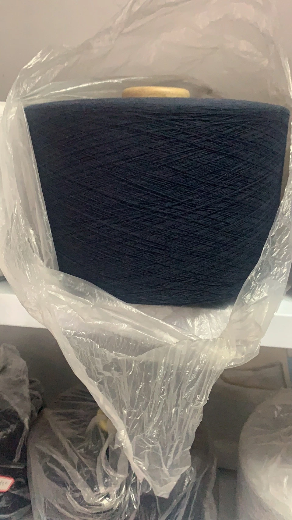 Recycled Cotton Yarn Regenerated Cotton Yarn Tc Yarn Knitting Spun Polyester Yarn