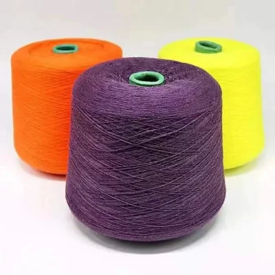 24s Cotton Like Polyester Yarn Full Dull Filament DTY Yarn AA Grade for Fabric